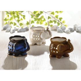 Elephant Oil Warmer Set - Best Trio for Aromatherapy and Home Fragrance