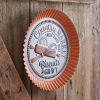 Rustic Country Market Bottle Cap Sign - Farmhouse Decor for Home and Kitchen