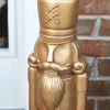 Gilded Nutcracker Statue