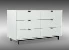 Nova Domus Valencia Contemporary White Dresser