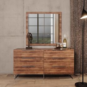 Mazzini Italian Modern Light Oak Dresser