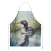 Minnesota Common Loon Apron Cooking Kitchen Server Baking Crafts Gardening for Adult Women Men, Unisex, Large, Multicolor