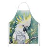 Sulphurcrested Cockatoo Apron Cooking Kitchen Server Baking Crafts Gardening for Adult Women Men, Unisex, Large, Multicolor