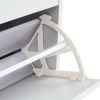 Shoe Cabinet , Shoe storage shelves, metal leg, White