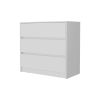 Wyatt White 3-Drawer Dresser