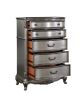 ACME Ausonia Chest, Antique Platinum Finish BD00607