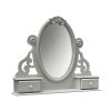 ACME Flora Jewelry Mirror(Optional), Gray Finish BD02206 ONLY MIRROR