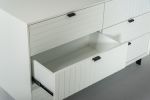 Nova Domus Valencia Contemporary White Dresser