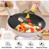 Silicone Cooking Spatulas and Spoons, 4 Pack Heat Resistant Silicone Cooking Utensils Set