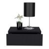 Nightstand Isola, Bedroom, Black