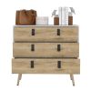 Dresser Magness, Bedroom, White / Macadamia