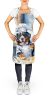 Bernese Mountain Dog The Chef Apron Cooking Kitchen Server Baking Crafts Gardening for Adult Women Men, Unisex, Large, Multicolor