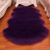 New Carpet Plush Soft Sheepskin Bedroom Carpet Imitation Wool Pad Long Hair Bedside Mat Sofa Cushion Rugs Living Room Fur Carpet